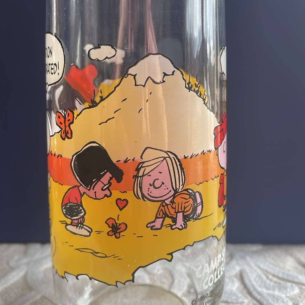 McDonald’s Camp Snoopy Collection “Civilization is Overrated” Collectible Glass - Picture 10 of 12